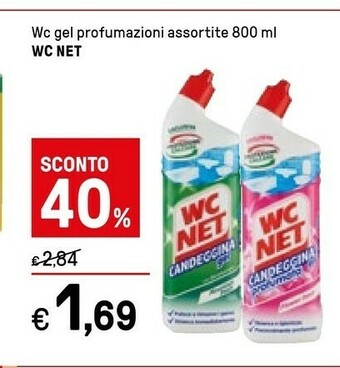 Iper La Grande Wc net Wc Gel Profumazion offerta