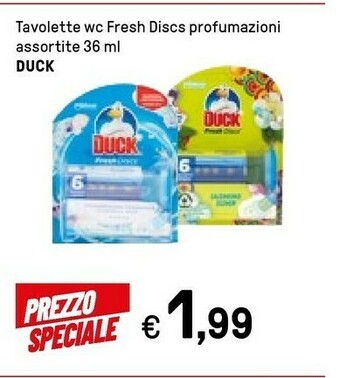 Iper La Grande Duck Tavolette Wc Fresh Discs offerta