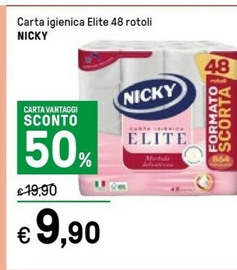 Iper La Grande Nicky Carta Igienica offerta