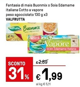 Iper La Grande Valfrutta Fantasia Di Mais Buonmix offerta