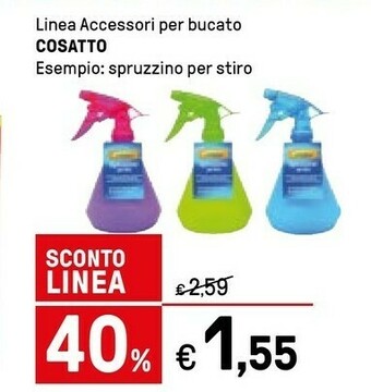 Cosatto Spruzzino Per Stiro