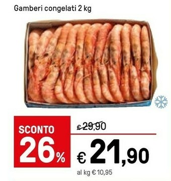 Iper La Grande Gamberi Congelati offerta