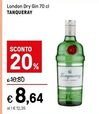 Tanqueray London Dry Gin 0,7 L