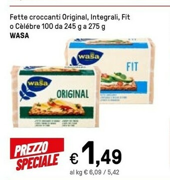 Iper La Grande Wasa Fette Croccanti Original offerta