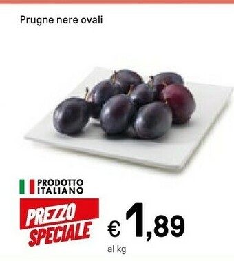 Iper La Grande Prugne Nere Ovali offerta