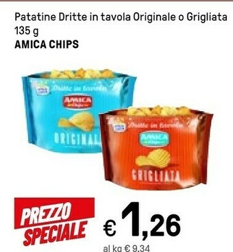 Iper La Grande Amicha Chips Patatine Dritte In Tavola Originale offerta