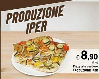 Iper La Grande Iper Pizza Alle Verdure offerta