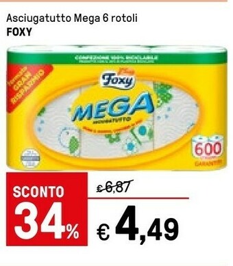 Iper La Grande Foxy Mega Asciugatutto offerta