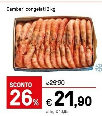 Iper La Grande Gamberi Congelati offerta