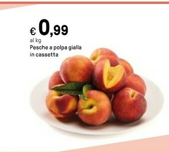 Iper La Grande Pesche A Polpa Gialla In Cassetta offerta