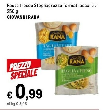 Iper La Grande Giovanni Rana Pasta Fresca Sfogliagrezza offerta