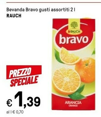 Iper La Grande Rauch - Bravo Arancia 2000 G(ml) offerta