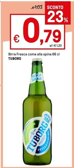 Tuborg Birra 660 G(ml)