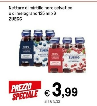 Iper La Grande Zuegg Mirtilli Neri Selvatici 750 G(ml) offerta