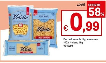 Voiello Pasta Di Semola Di Grano Aureo