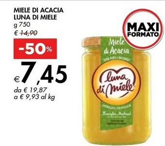 Bennet Luna Di Miele - Miele Di Acacia Dolce Delicato 750 G(ml) offerta