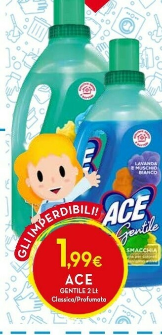 Proshop Ace Candeggina offerta