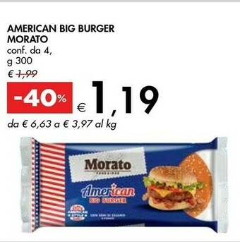 Bennet Morato - American Sandwich Grano Duro offerta