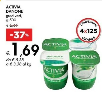 Bennet Danone Actimel+ offerta