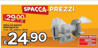 Bennet Bravo & Facile Mola Da Banco offerta