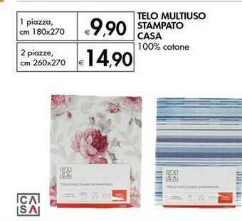 Telo Multiuso Stampato Casa