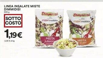 Coop Dimmidisì Linea Insalate Miste offerta