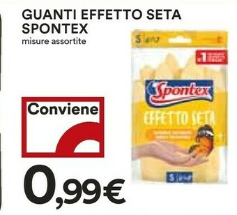 Coop Spontex Guanti Effetto offerta