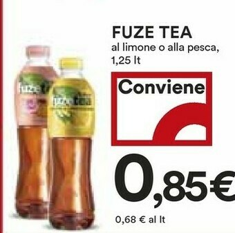 Fuze tea Pesca Con Una Nota Di Rosa 1250 G(ml)