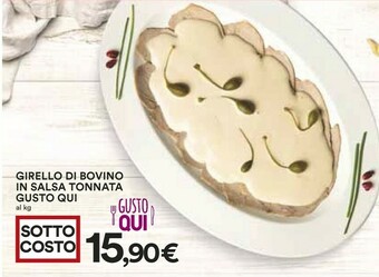 Coop Girello Di Bovino In Salsa Tonnata offerta