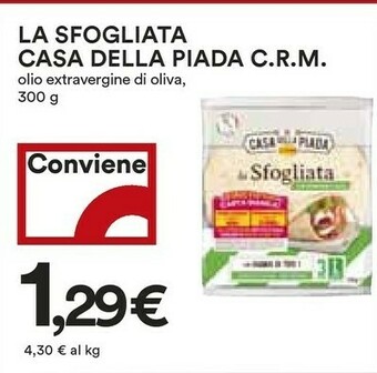 Coop Piadine offerta