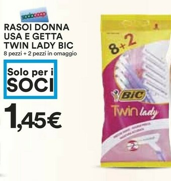Coop Bic Rasoio offerta