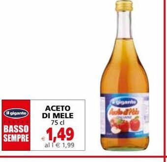 Aceto di mele 75cl