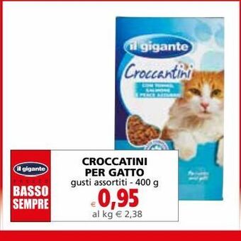 Croccantini per gatti