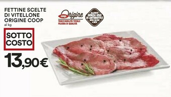 Coop Coop Fettine Scelte Di Vitellone offerta