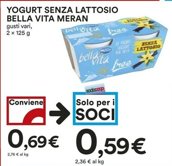 Coop Meran Yogurt offerta