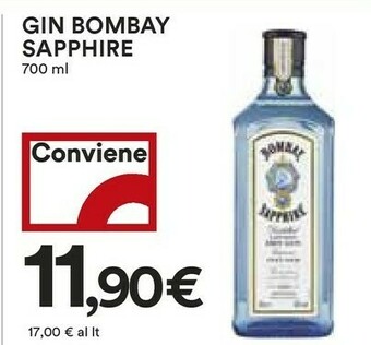 Coop Bombay Sapphire London Dry Gin 700 G(ml) offerta