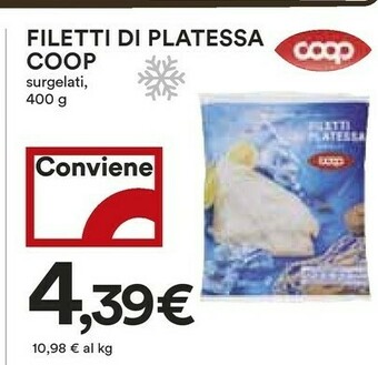 Coop Platessa offerta