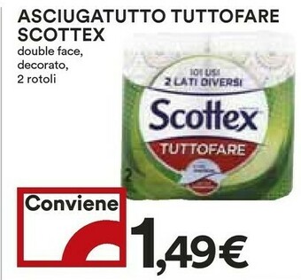 Coop Scottex Asciugatutto Tuttofare offerta