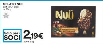Coop Nuii Cioccolato Fondente E Mirtilli Dei Paesi Nordici 264 G(ml) offerta