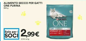 Coop Purina Alimento Secco Per Gatti offerta