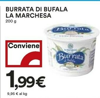 Coop La marchesa Burrata Di Bufala offerta