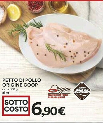 Coop Petto di pollo offerta