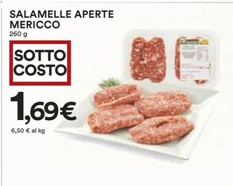 Coop Salsicce offerta