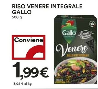 Coop Gallo Riso Venere Integrale offerta