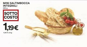 Coop Mini Saltimbocca Integrali 240 G offerta