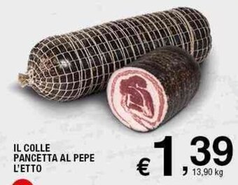 Sigma Il Colle Pancetta Al Pepe offerta