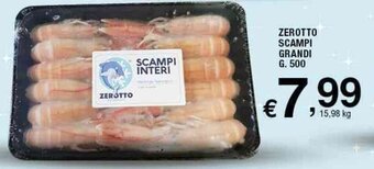 Sigma Zerotto Scampi Grandi g.500 offerta