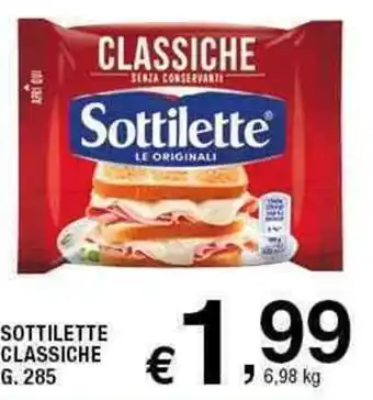 Sigma Sottilette Classiche g.285 offerta