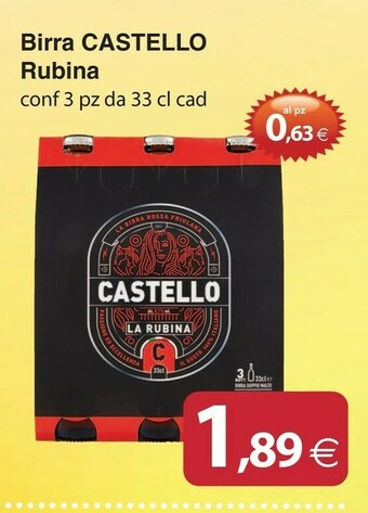 Docks Cash&Carry Castello Birra offerta