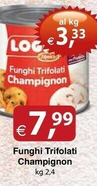 Docks Cash&Carry Logro Funghi sott olio offerta